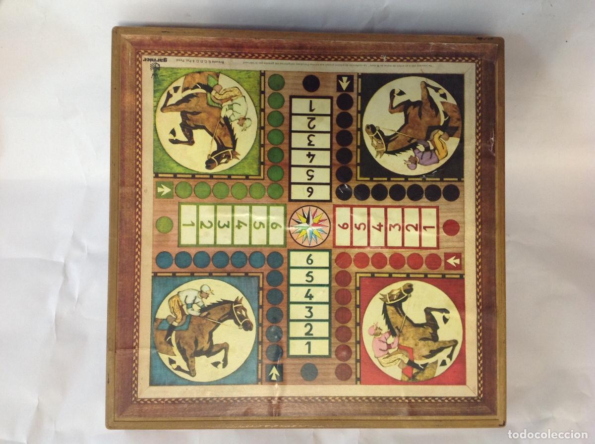 Juegos de mesa: Caja de juegos GARNIER. A&ntilde;os 70-80