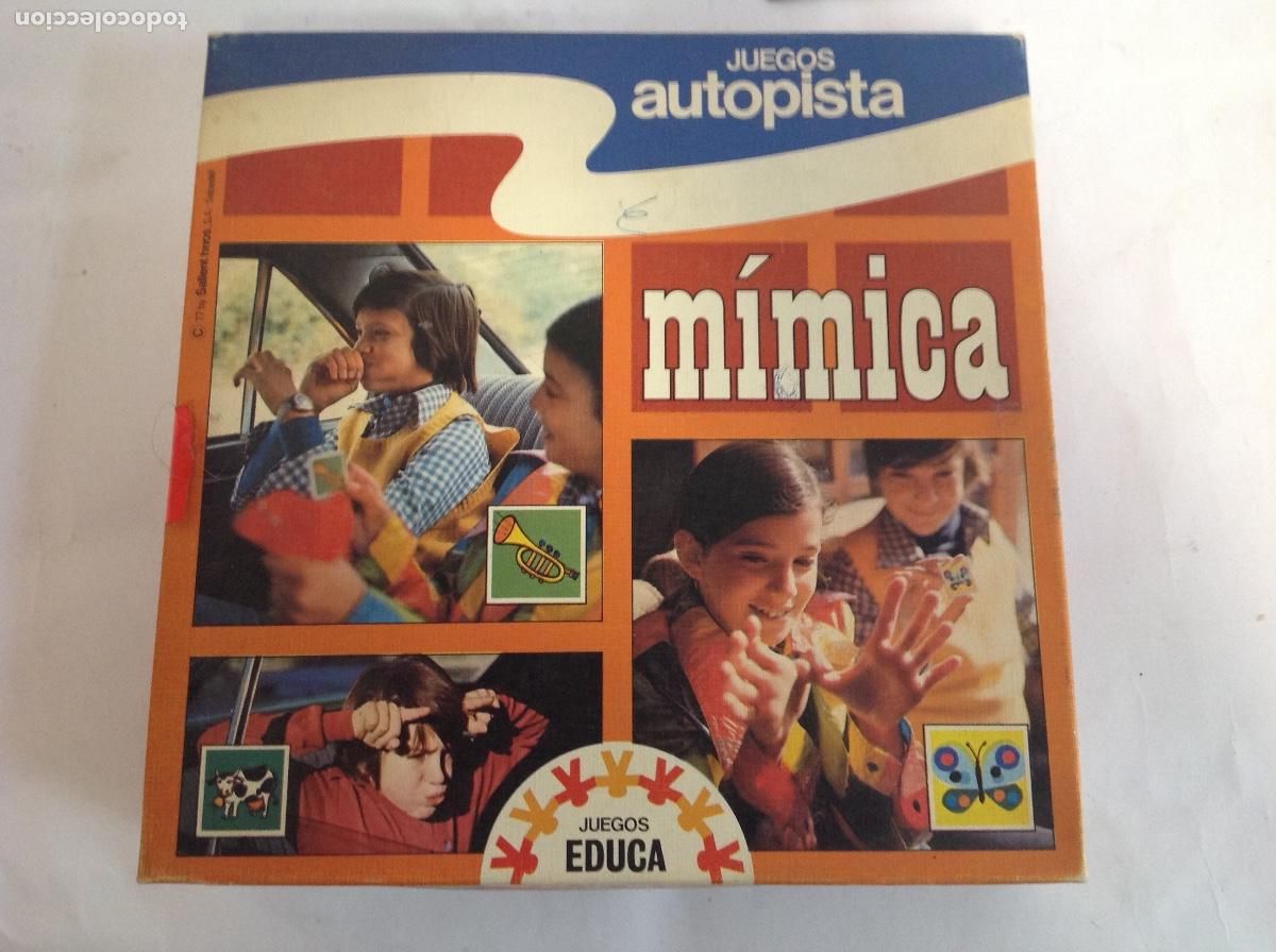 Juegos de mesa: Juego AUTOPISTA M&Iacute;MICA. JUEGOS EDUCA. A&ntilde;os 80