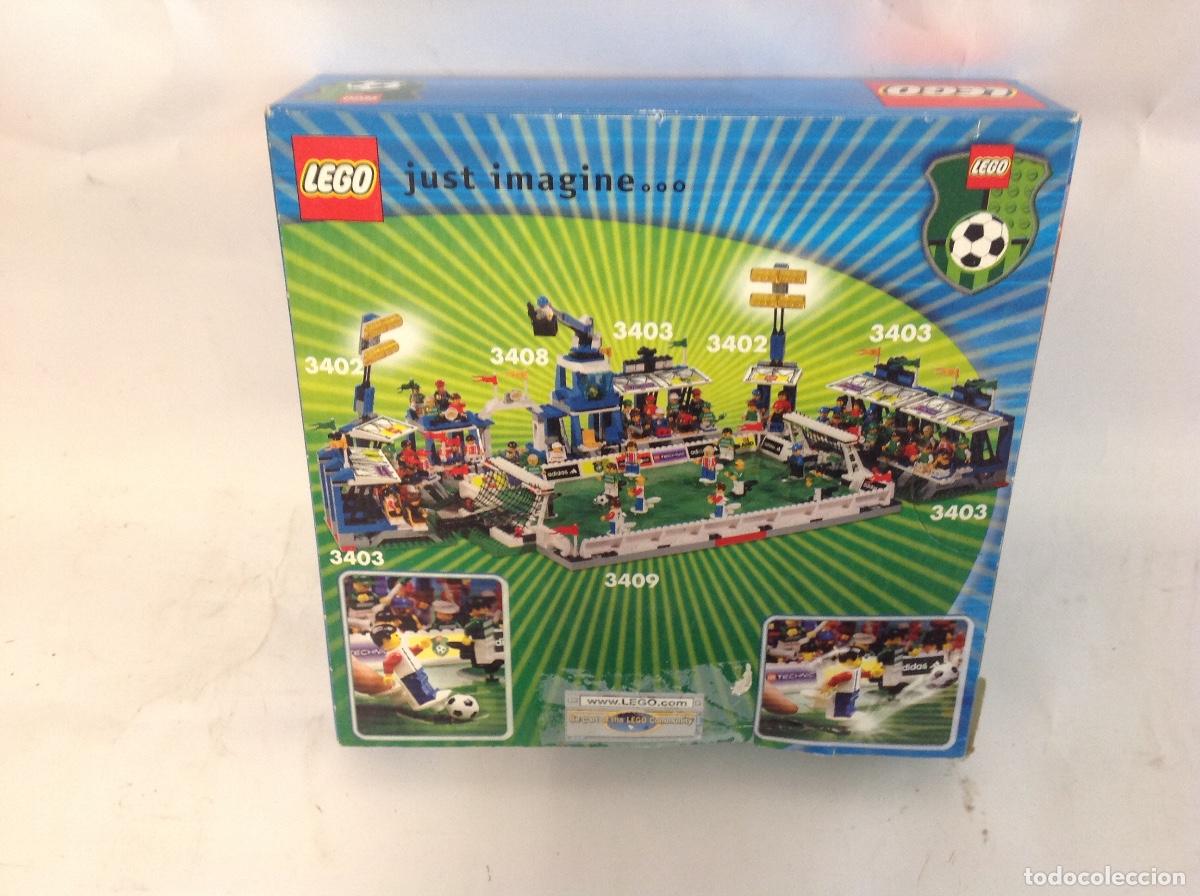 Juegos de mesa: LEGO 3412. F&uacute;tbol. A&ntilde;os 80