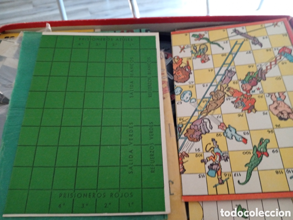 Juegos de mesa: Antiguo juegos reunidos GEYPER