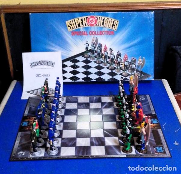 Juegos de mesa: juego de Ajedrez Batman contra Superman heroes DC