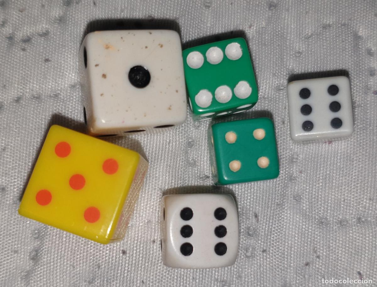 Juegos de mesa: LOTE 6 DADOS DIVERSOS TAMA&Ntilde;OS