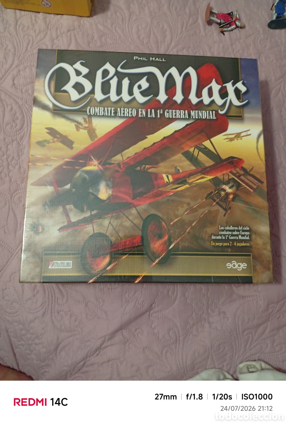 Juegos de mesa: Juego blue Max nuevo precintado