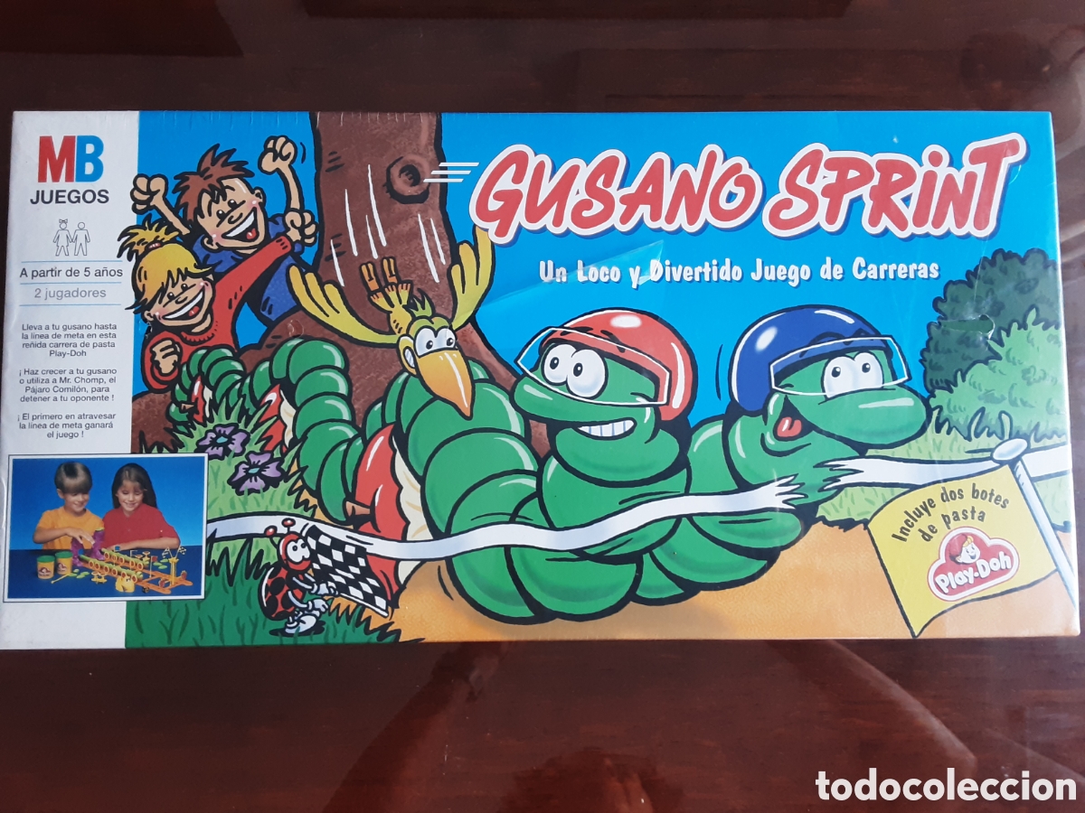 Juegos de mesa: Gusano Sprint. MB. Nuevo.