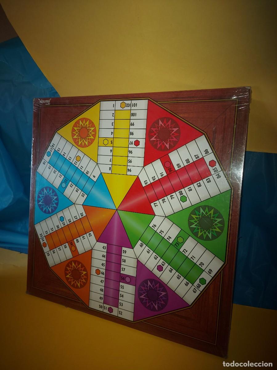 Juegos de mesa: juego DE PARCHIS Y OCA - tablero de madera para 6 jugadores / FOURNIER