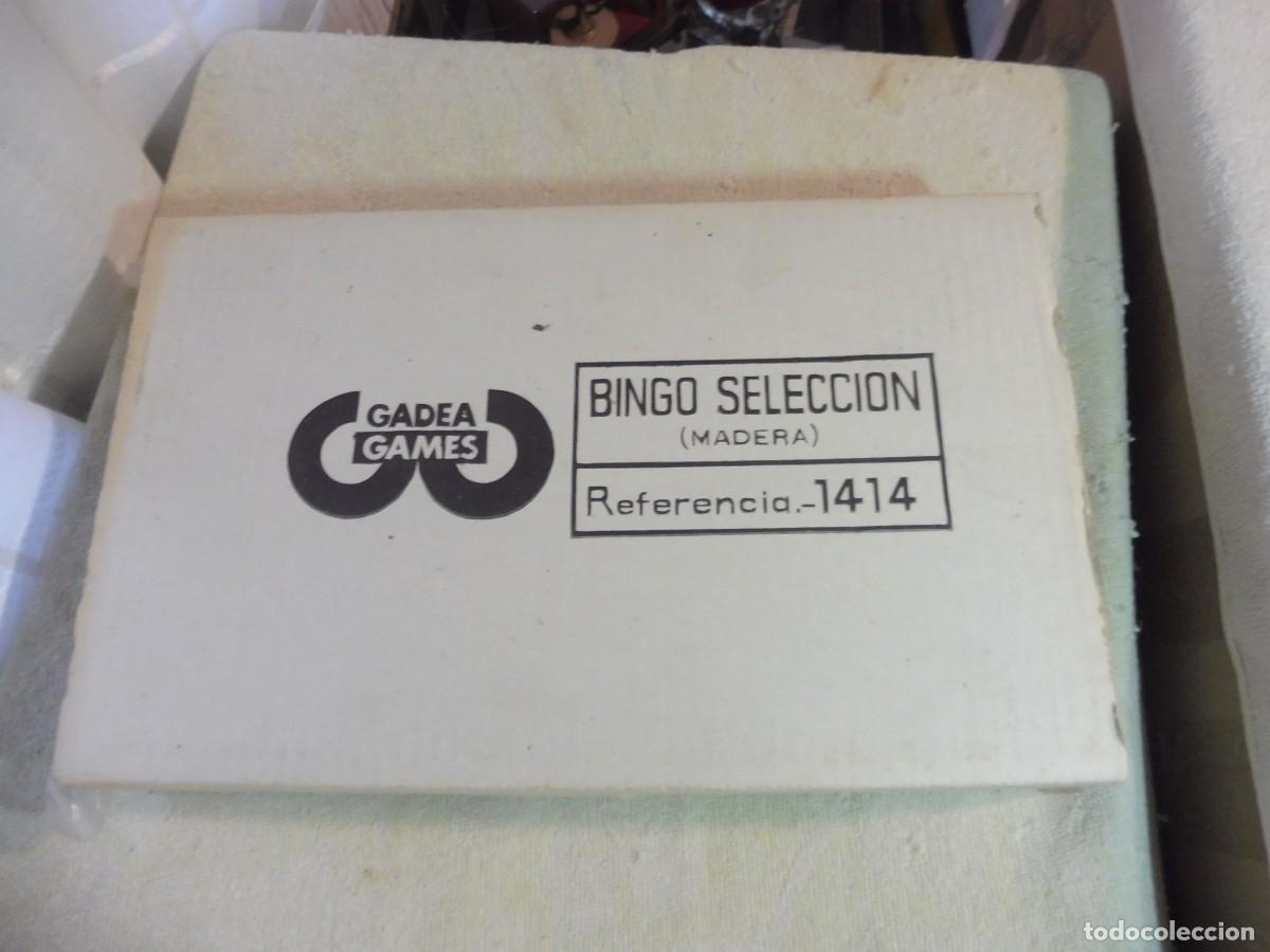 Juegos de mesa: Bingo selecci&oacute;n (madera) ref. 1414, Gadea Games