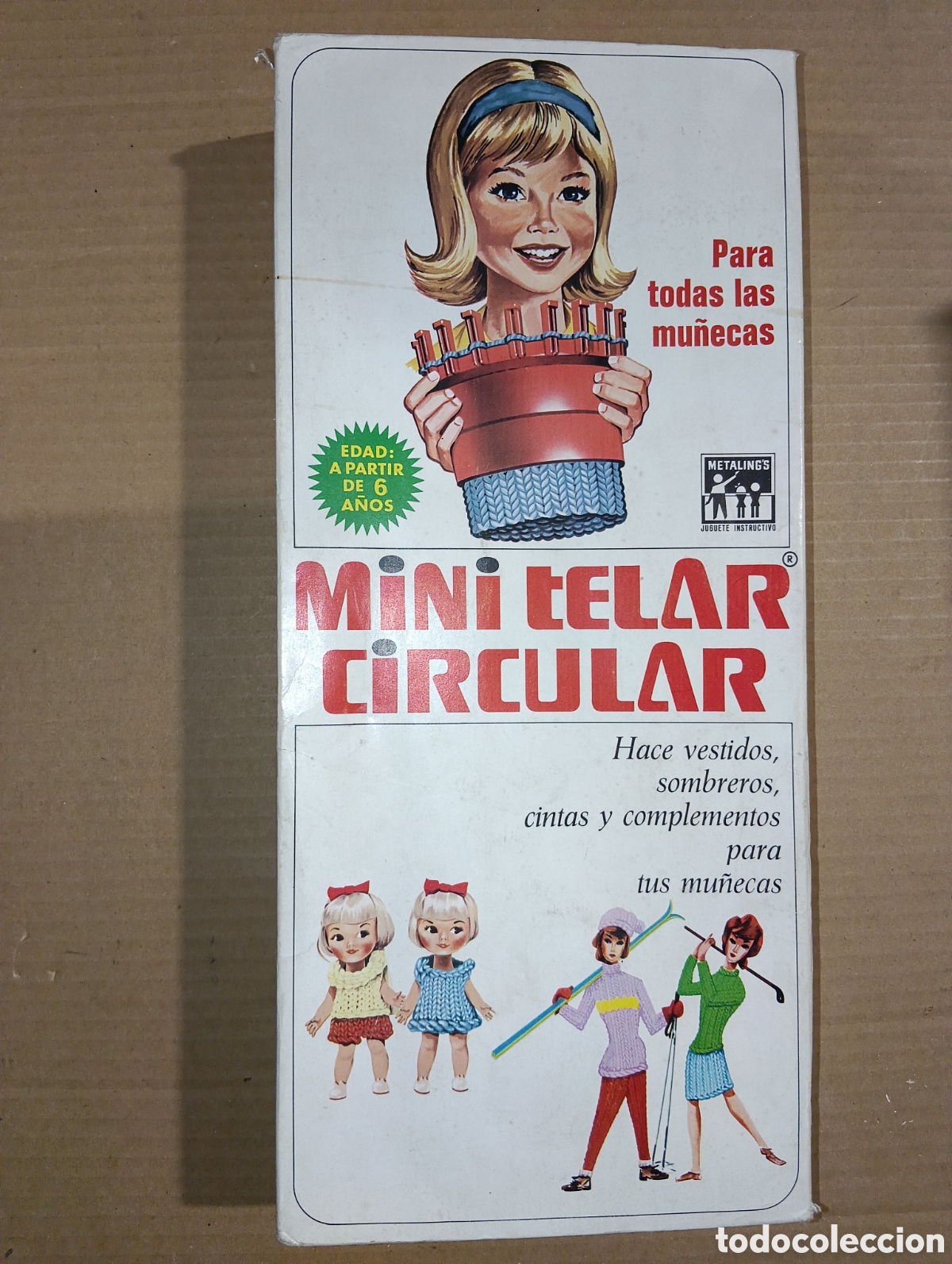 Juegos de mesa: MINI TELAR CIRCULAR METALINGS