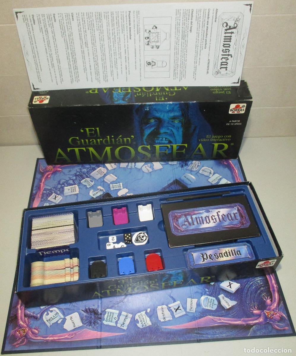 Juegos de mesa: Juego de mesa ATMOSFEAR EL GUARDIAN BORRAS 1997, completo