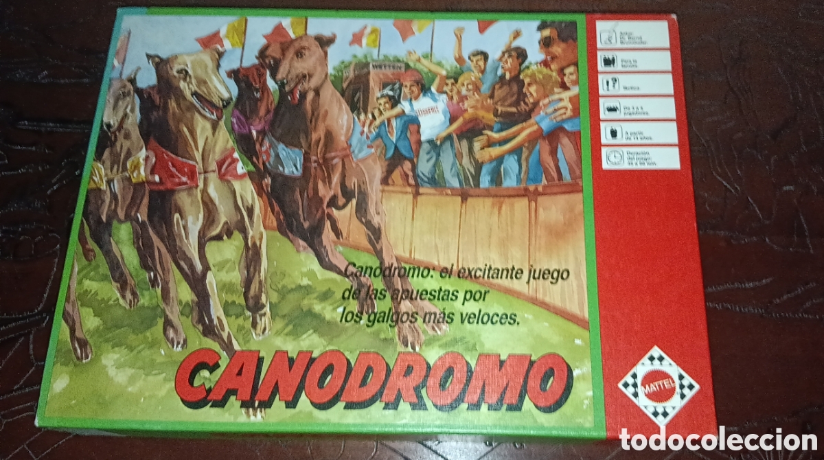 Juegos de mesa: CAN&Oacute;DROMO MATTEL NUEVO