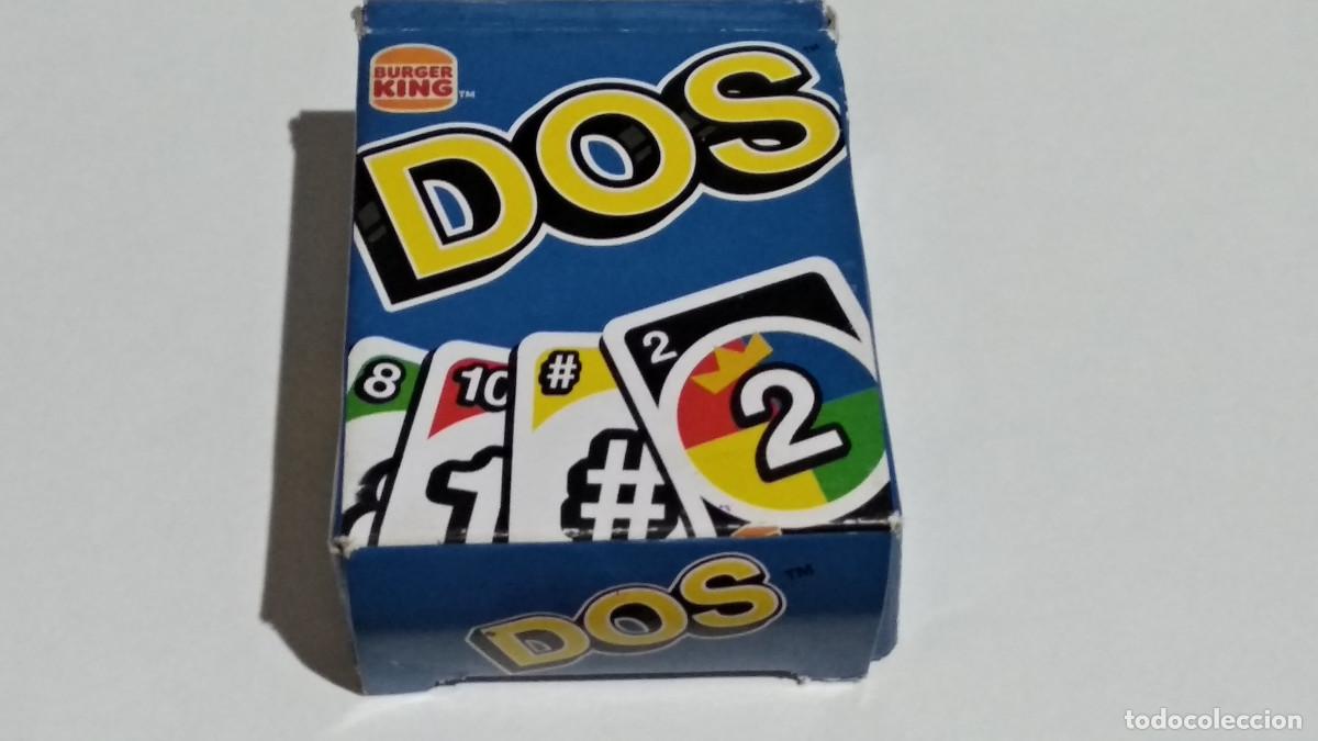 Juegos de mesa: BURGER KING EL JUEGO DEL DOS CON SUS 54 CARTAS 2022