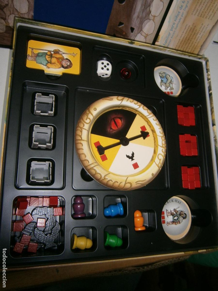 Juegos de mesa: ANTIGUO JUEGO DE MESA - EL SE&Ntilde;OR DE LOS ANILLOS - Foto 4