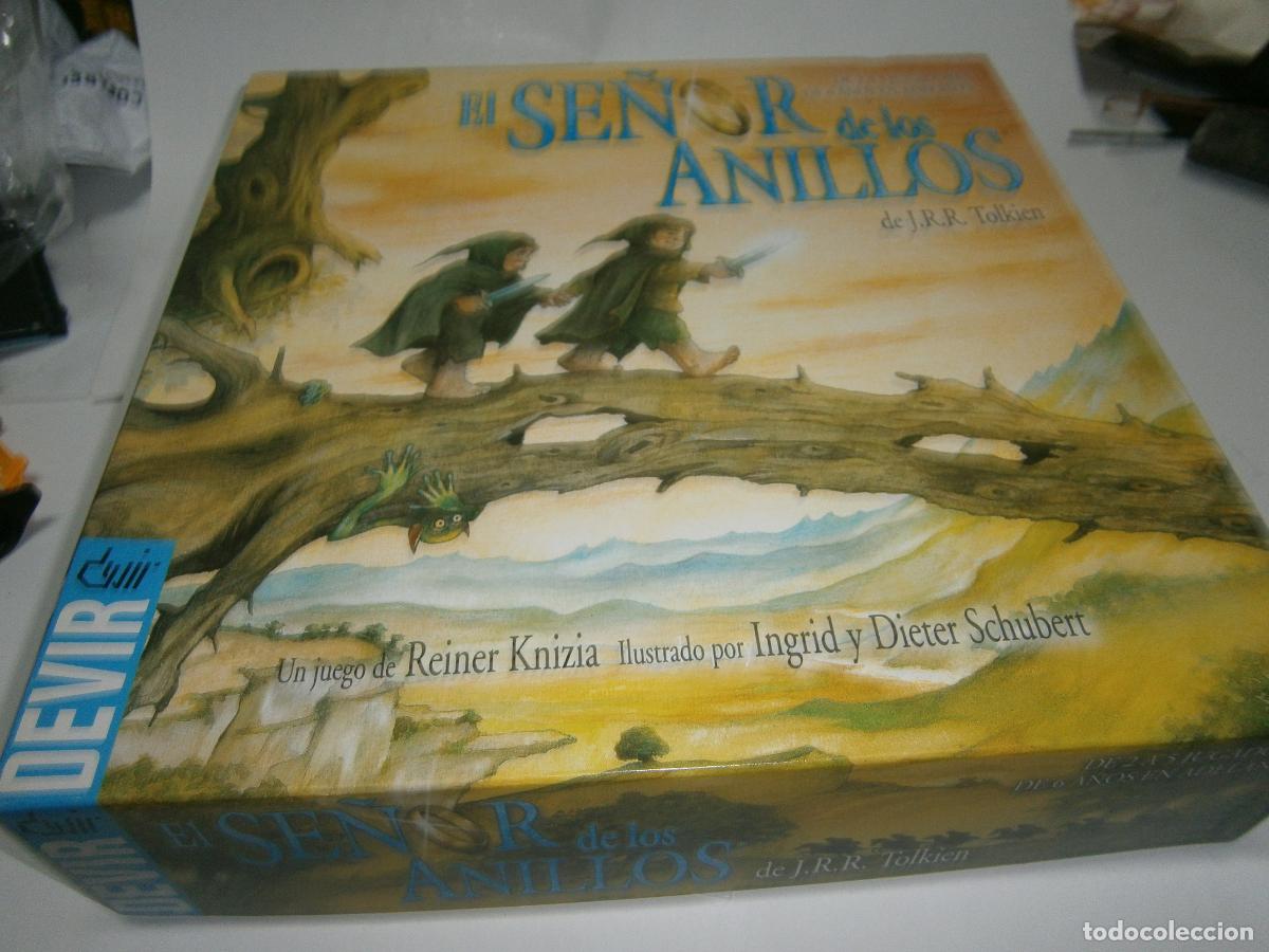 Juegos de mesa: ANTIGUO JUEGO DE MESA - EL SE&Ntilde;OR DE LOS ANILLOS