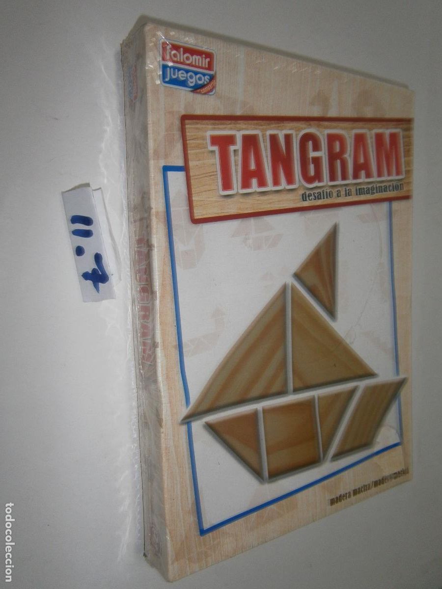 Juegos de mesa: ANTIGUO JUEGO DE MESA - TANGRAM (NUEVO PRECINTADO) - DE MADERA