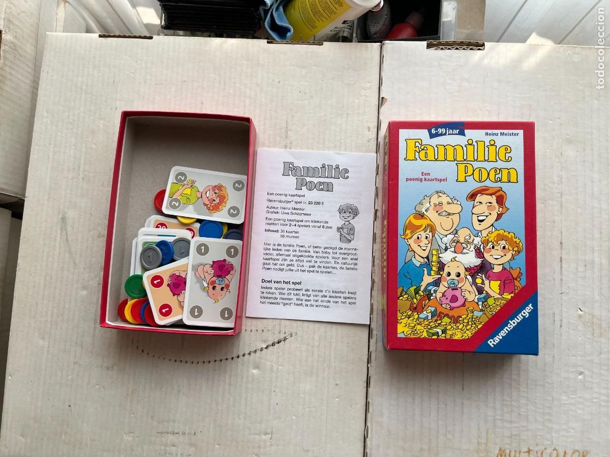 Juegos de mesa: FAMILIE POEN - JUEGO DE MESA KREATEN