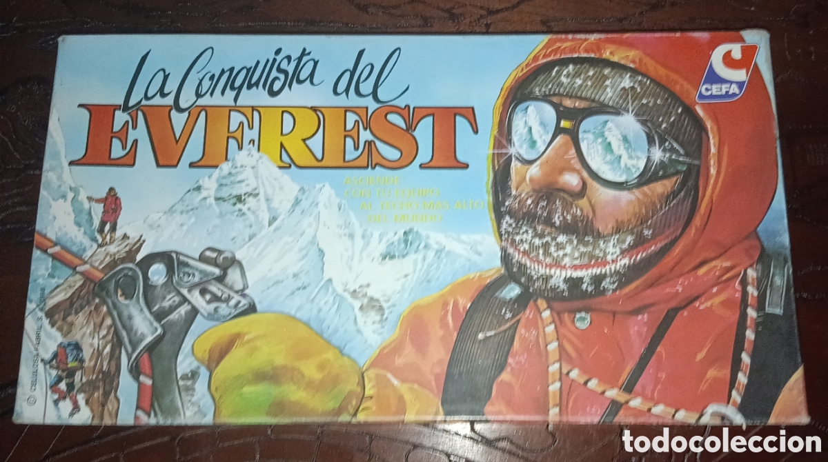 Juegos de mesa: LA CONQUISTA DEL EVEREST CEFA COMPLETO BUEN ESTADO