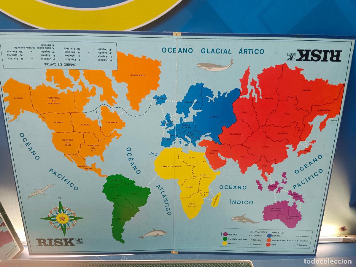 Juegos de mesa: Juego de mesa Risk 6 jugadores ref 7800 - Foto 4