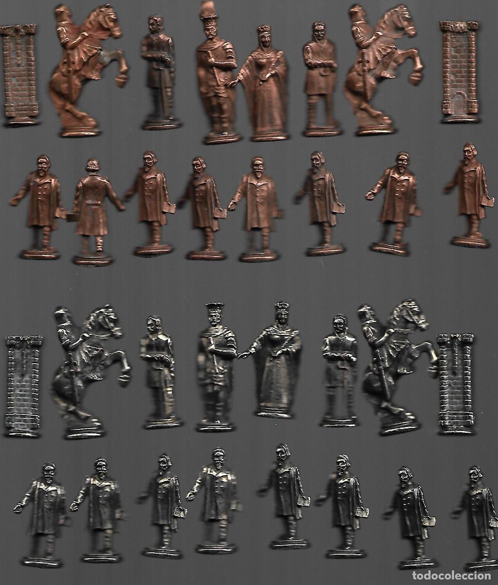 Juegos de mesa: AJEDREZ DE PERSONAJES DE VALLADOLID REYES CATOLICOS,CONDE ANSUREZ,ZORRILA ,EL EMPECINADO,CASTILLO