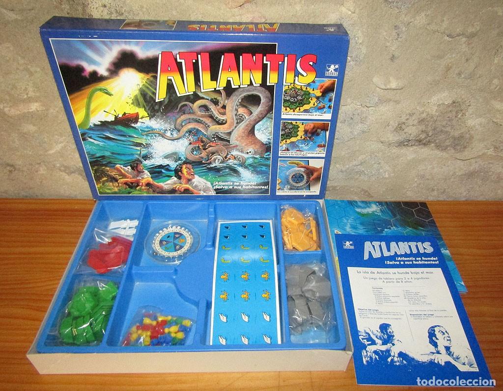 Juegos de mesa: ATLANTIS, DE BORRAS - NUEVO A ESTRENAR - COMPLETO - A&Ntilde;OS 80 - IMPECABLE