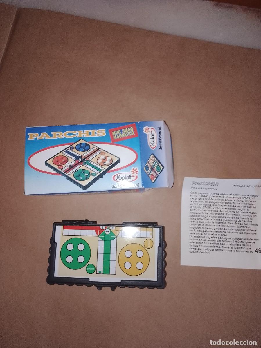 Juegos de mesa: Parch&iacute;s mini juego a&ntilde;os 90 yoplait nuevo unico