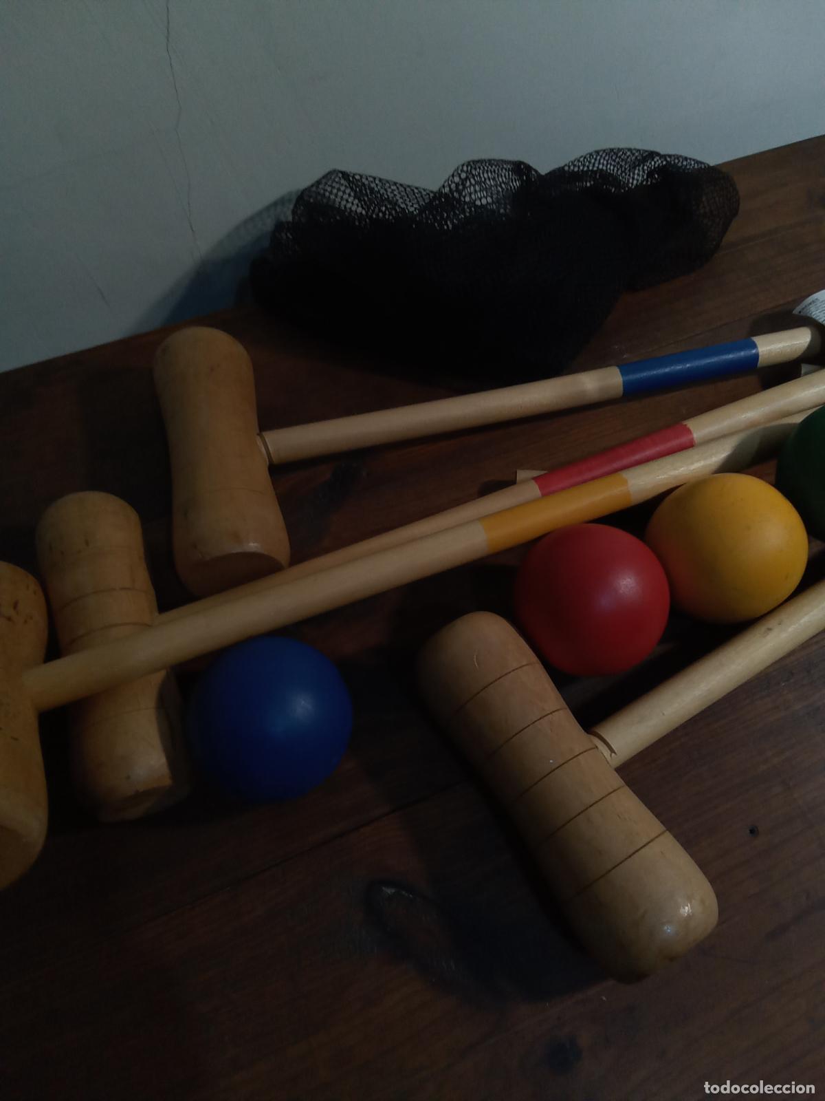 Juegos de mesa: JUEGO DE KROCKET EN MADERA - Foto 5
