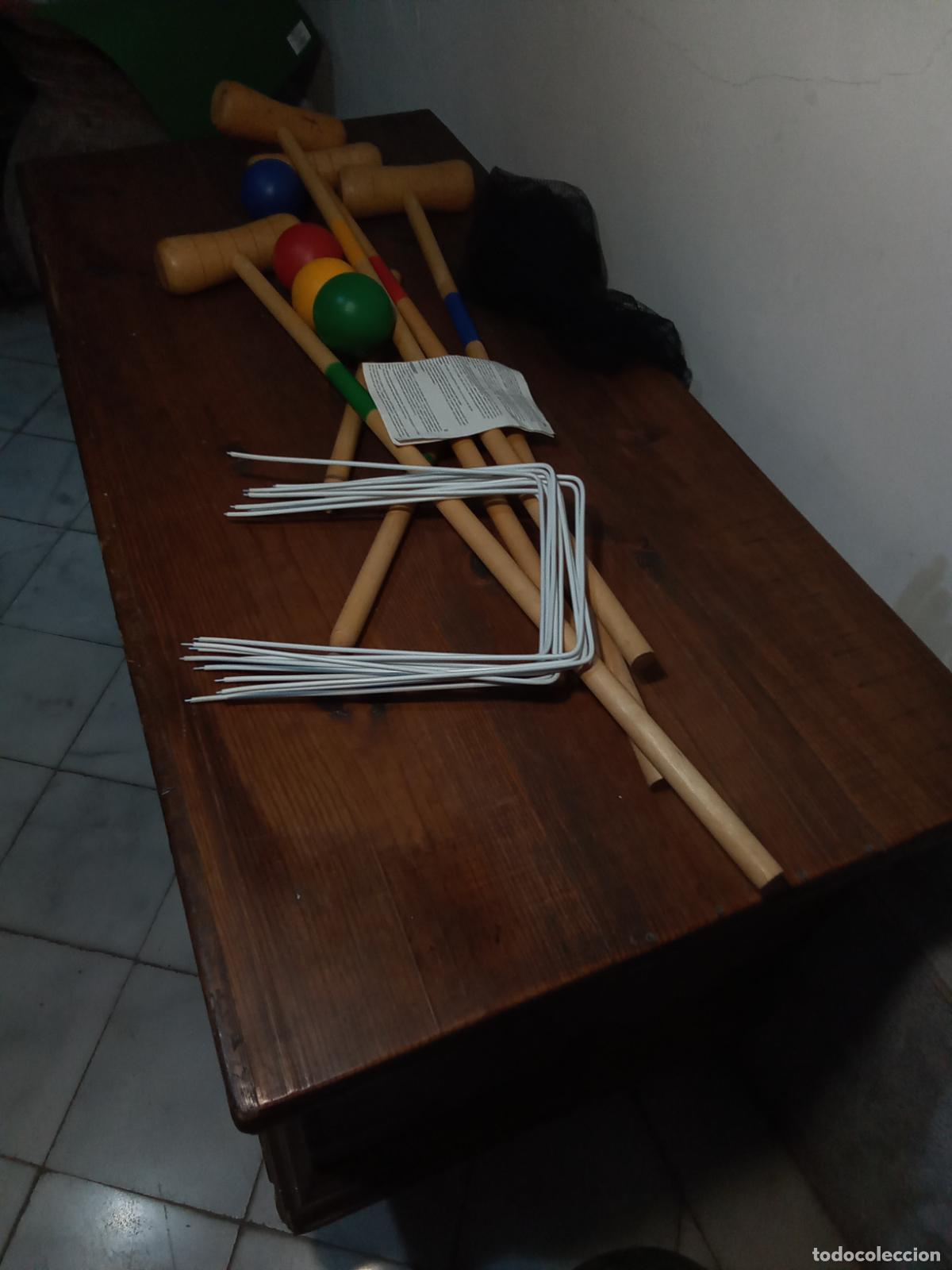 Juegos de mesa: JUEGO DE KROCKET EN MADERA - Foto 6