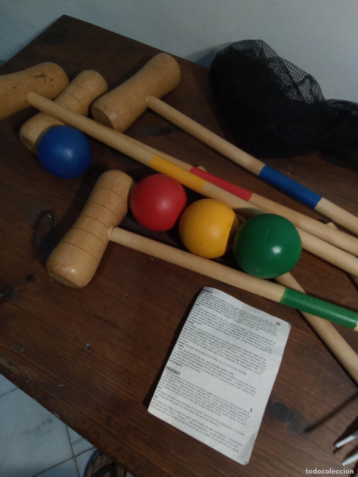 Juegos de mesa: JUEGO DE KROCKET EN MADERA - Foto 9