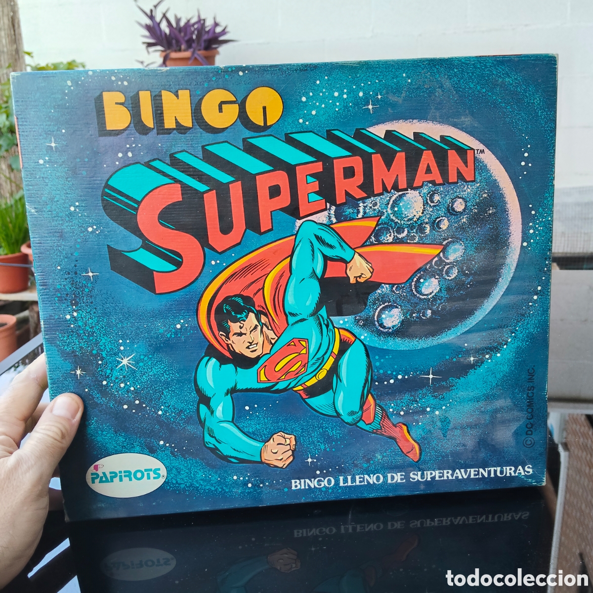 Juegos de mesa: Bingo Superman Papirots juego de mesa