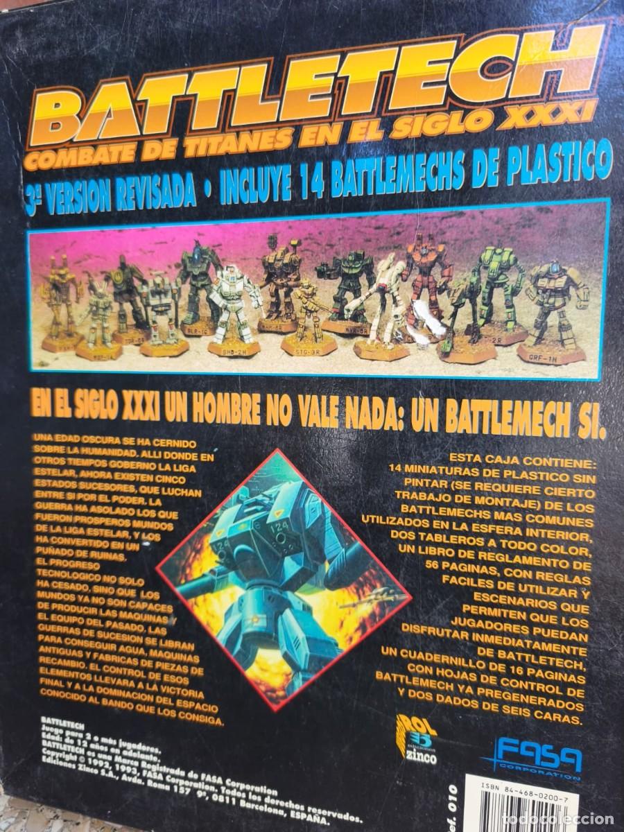 Juegos de mesa: BattleTech Tercera Versi&oacute;n Combate Titanes - Foto 2