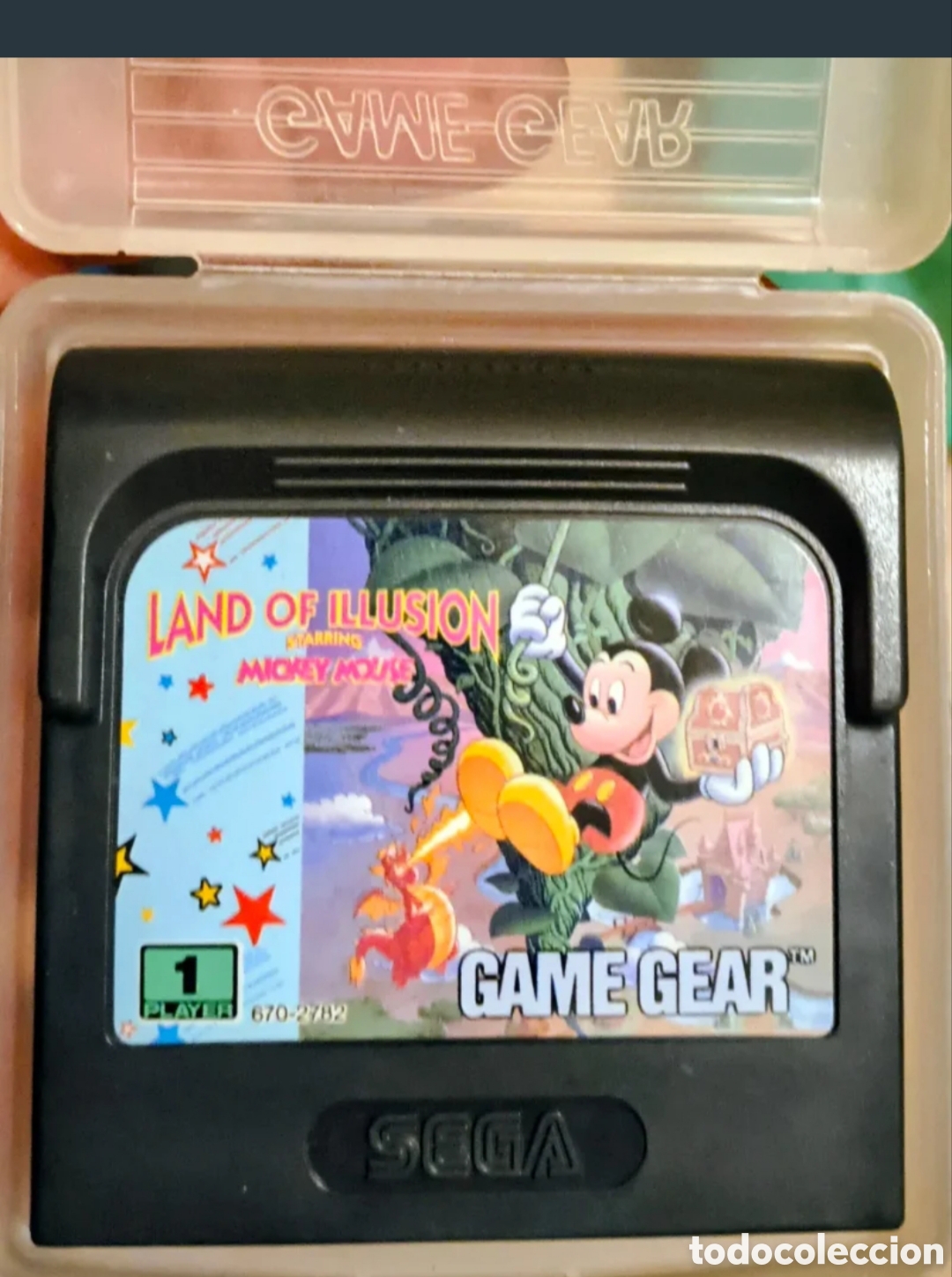 Juegos de mesa: and of Illusion Starring Mickey Mouse - Game Gear