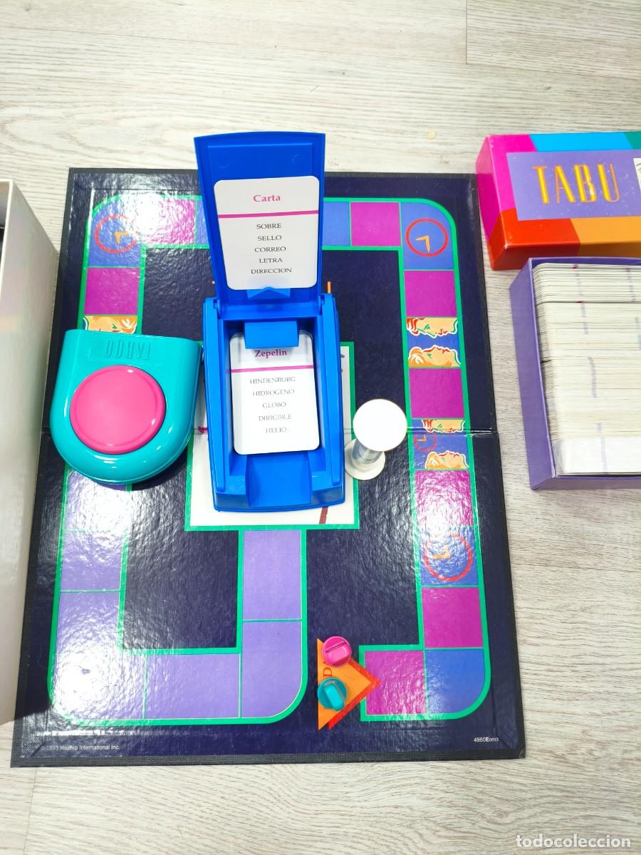 Juegos de mesa: Juego Tabu de MB fabricado 1993