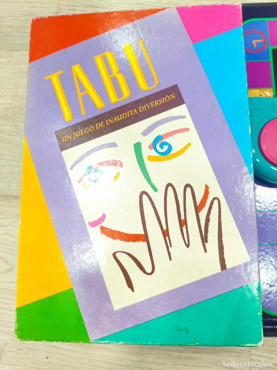 Juegos de mesa: Juego Tabu de MB fabricado 1993