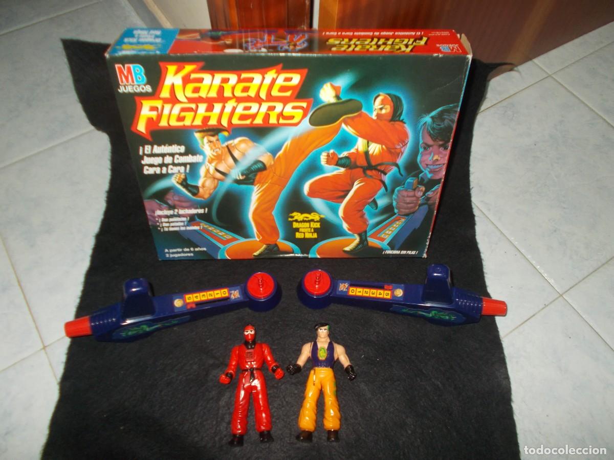Juegos de mesa: KARATE FIGHTERS Juegos MB. Dragon Kick - Red Ninja. Juego de Mesa. Hasbro 1994. Ver y Leer