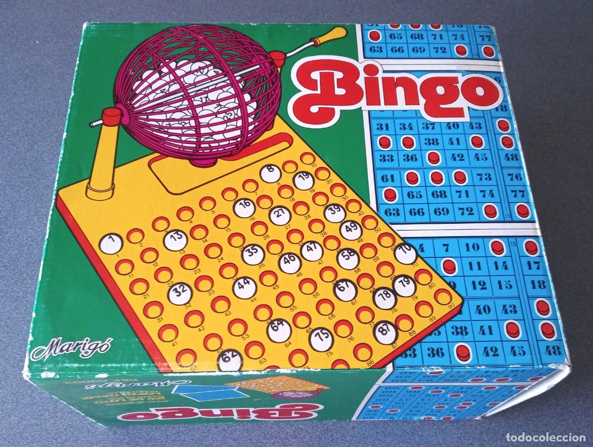 Juegos de mesa: Bingo Marig&oacute; a&ntilde;os 80
