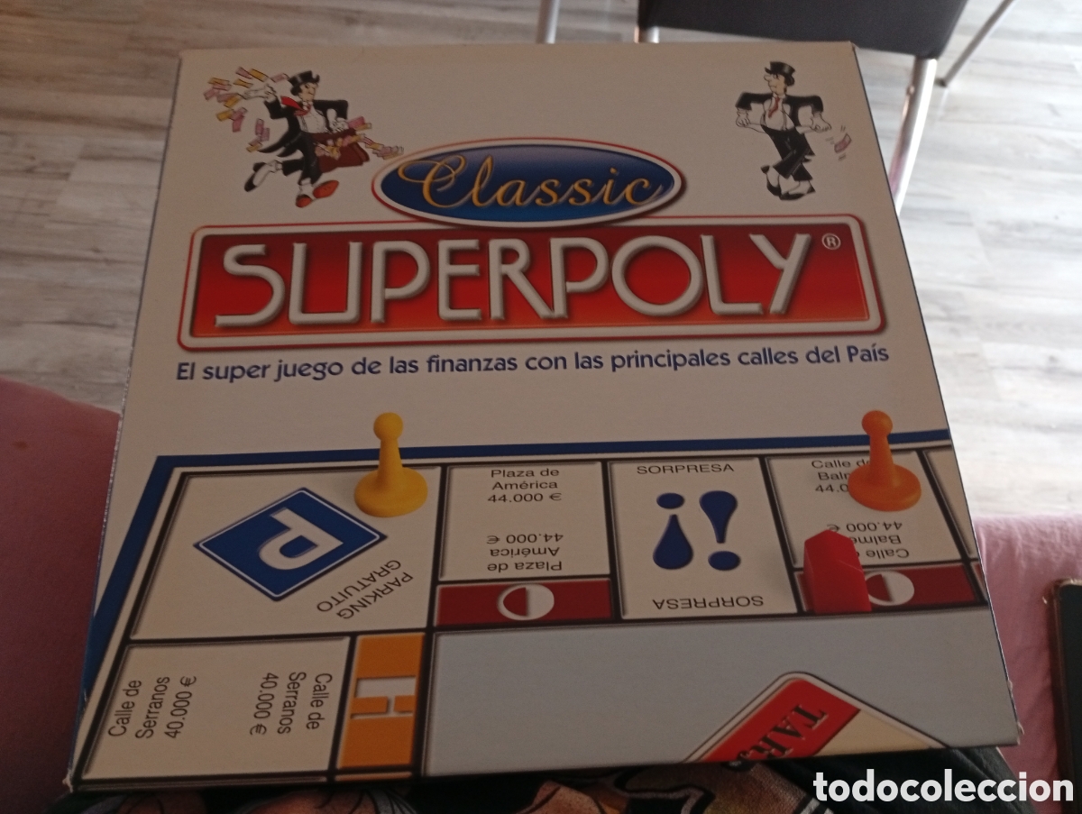 Juegos de mesa: Juego de mesa superpoly FALOMIR completo