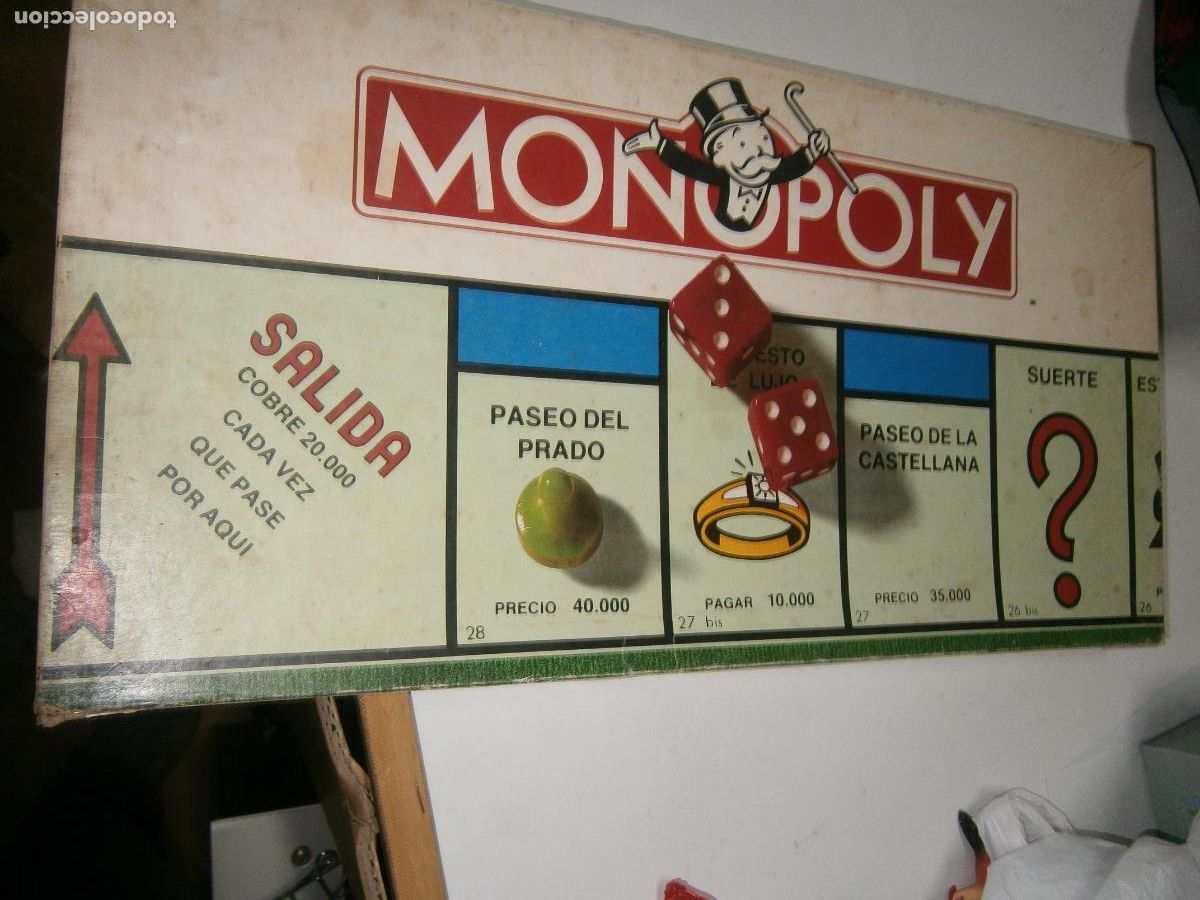 Juegos de mesa: ANTIGUO JUEGO DE MESA - MONOPOLY