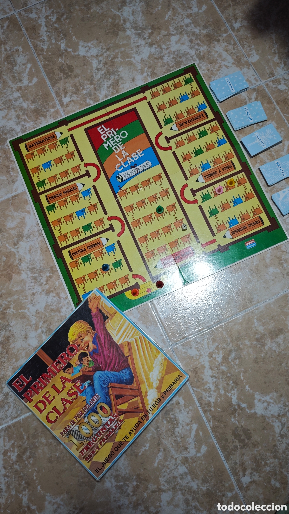 Juegos de mesa: El primero de la clase 1987 Falomir EGB y primaria