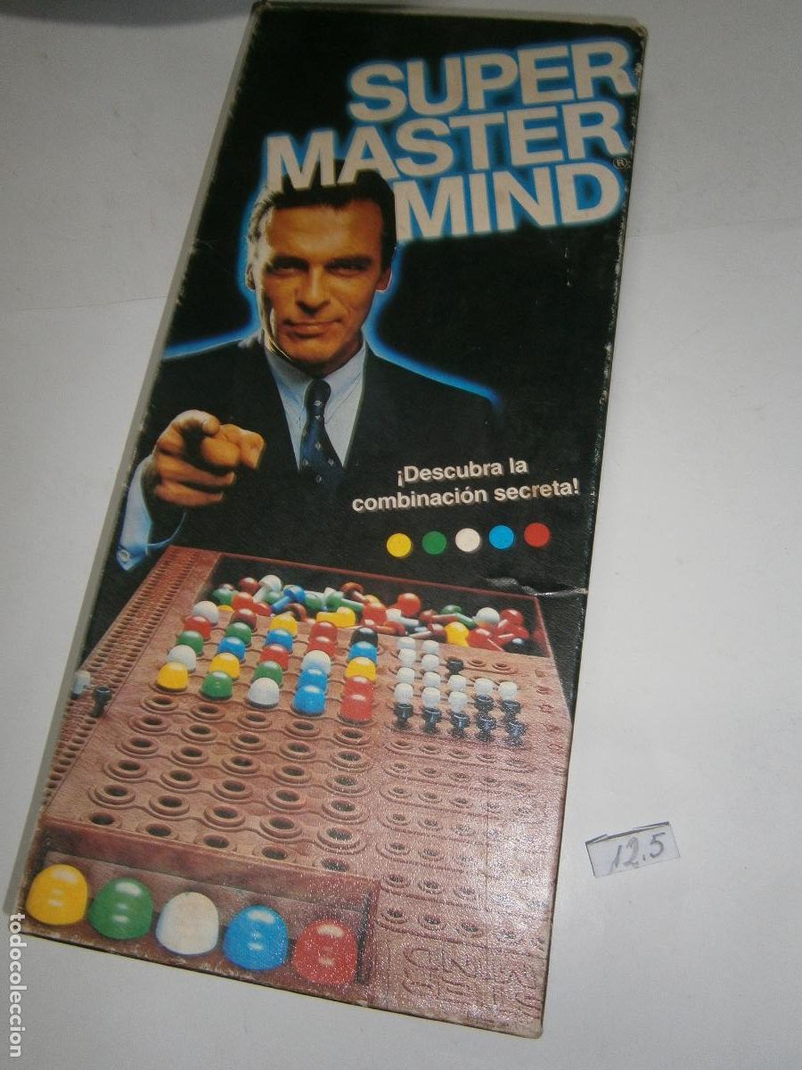 Juegos de mesa: ANTIGUO JUEGO DE MESA - SUPER MASTER MIND