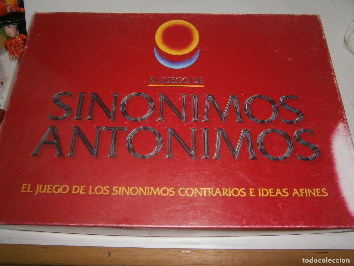 Juegos de mesa: ANTIGUO JUEGO DE MESA - SINONIMOS ANTONIMOS