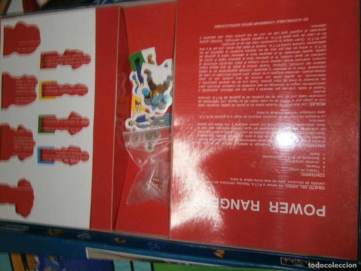 Juegos de mesa: ANTIGUO JUEGO POWER RANGERS - Foto 3