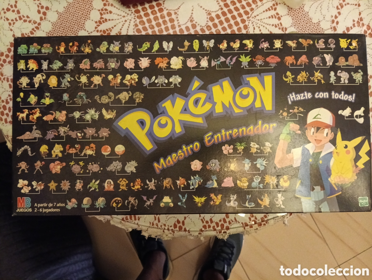 Juegos de mesa: Juego de mesa Pok&eacute;mon Maestro Entrenador