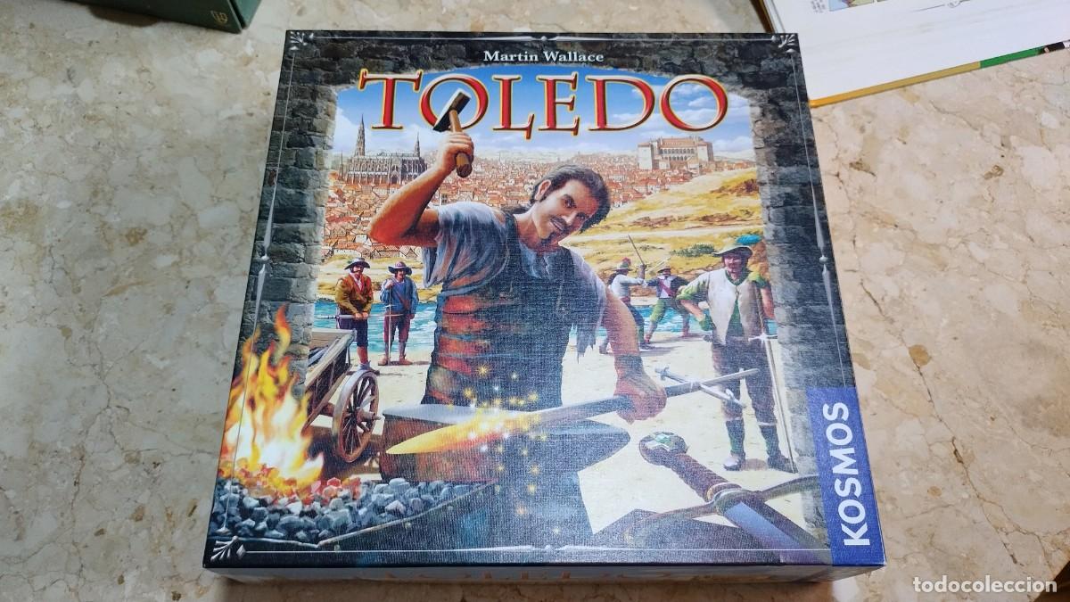 Juegos de mesa: Juego de mesa - Toledo de Martin Wallace, Kosmos, edici&oacute;n alemana traducci&oacute;n en espa&ntilde;ol.