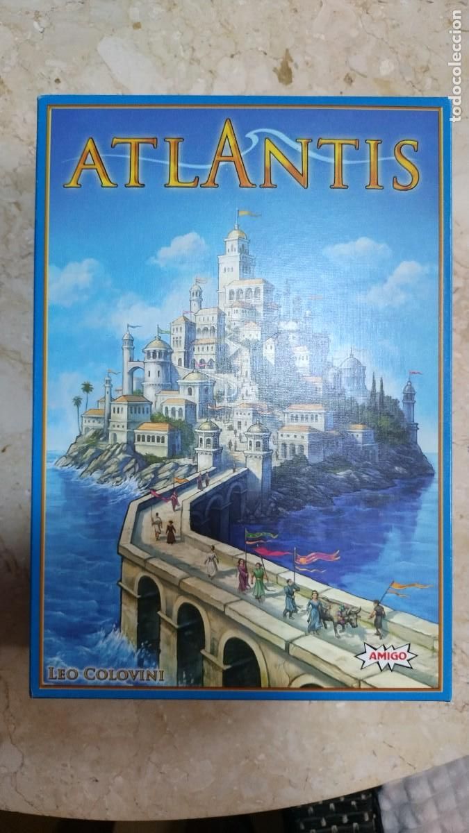 Juegos de mesa: Juego de mesa - Atlantis de Leo Colovoni, Amigo, edici&oacute;n alemana