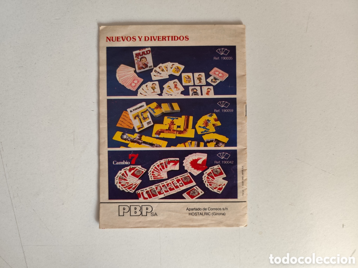Juegos de mesa: Catalogo Juegos Borras. 1982 - Foto 2