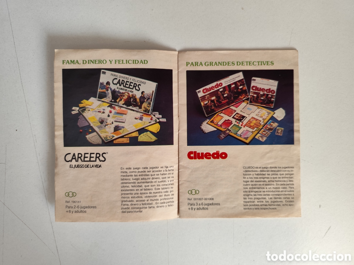 Juegos de mesa: Catalogo Juegos Borras. 1982 - Foto 4