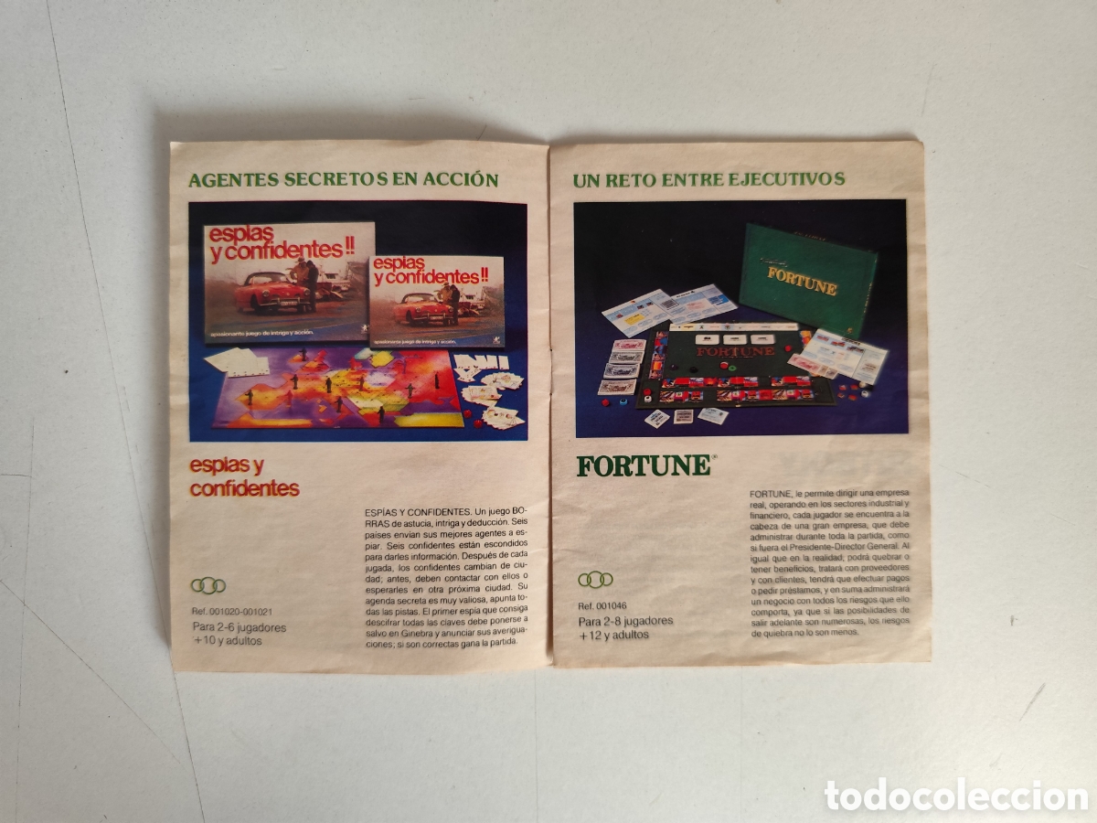Juegos de mesa: Catalogo Juegos Borras. 1982 - Foto 5