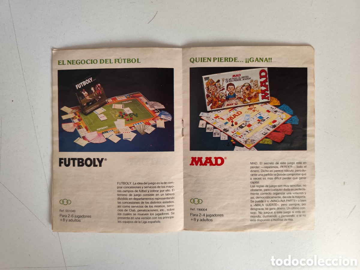 Juegos de mesa: Catalogo Juegos Borras. 1982 - Foto 6