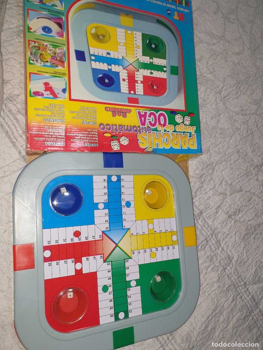Juegos de mesa: PARCHIS Y JUEGO DE LA OCA CON DADOS AUTOMATICOS - Foto 2