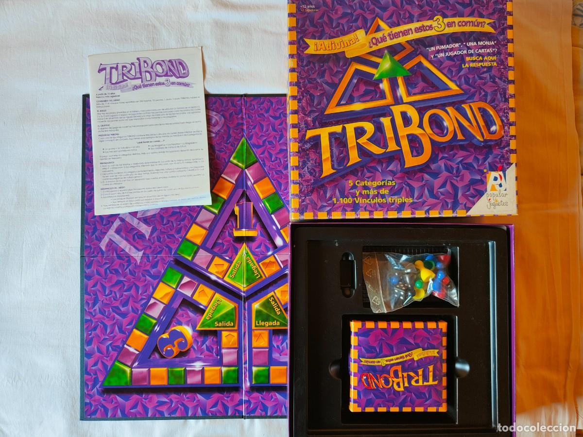 Juegos de mesa: TRIBOND. Juego de mesa 1989 - Foto 3