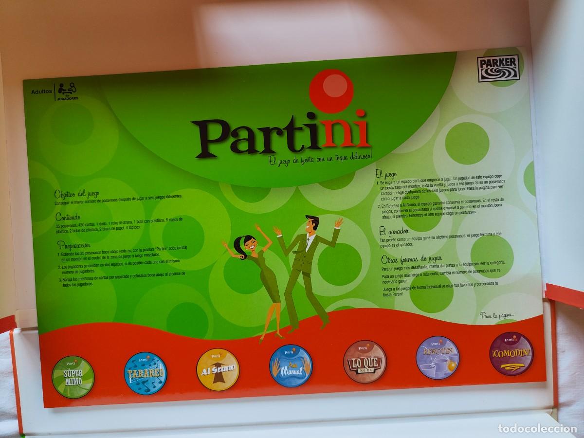 Juegos de mesa: PARTINI juego de mesa de PARKER 2008 - Foto 5