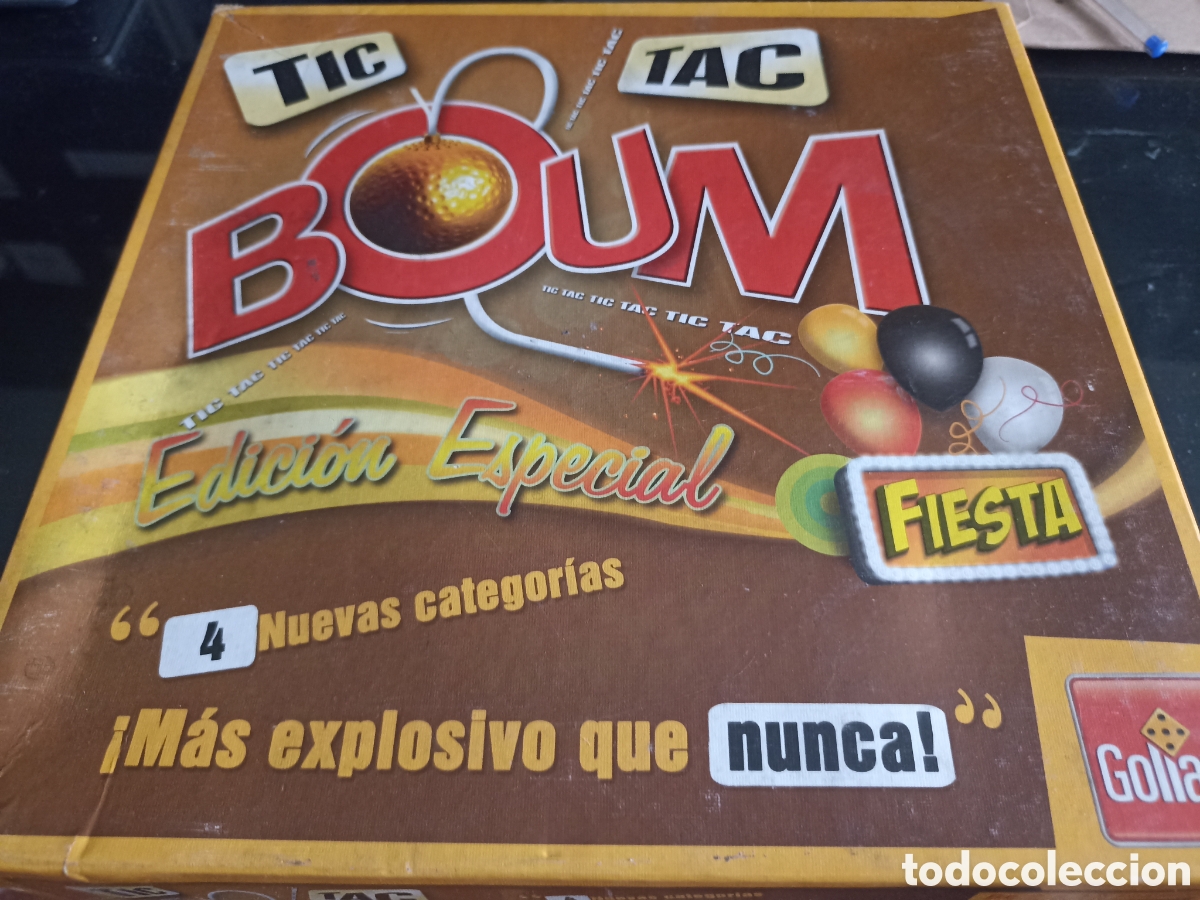 Juegos de mesa: Juego de mesa Tic Tac boum